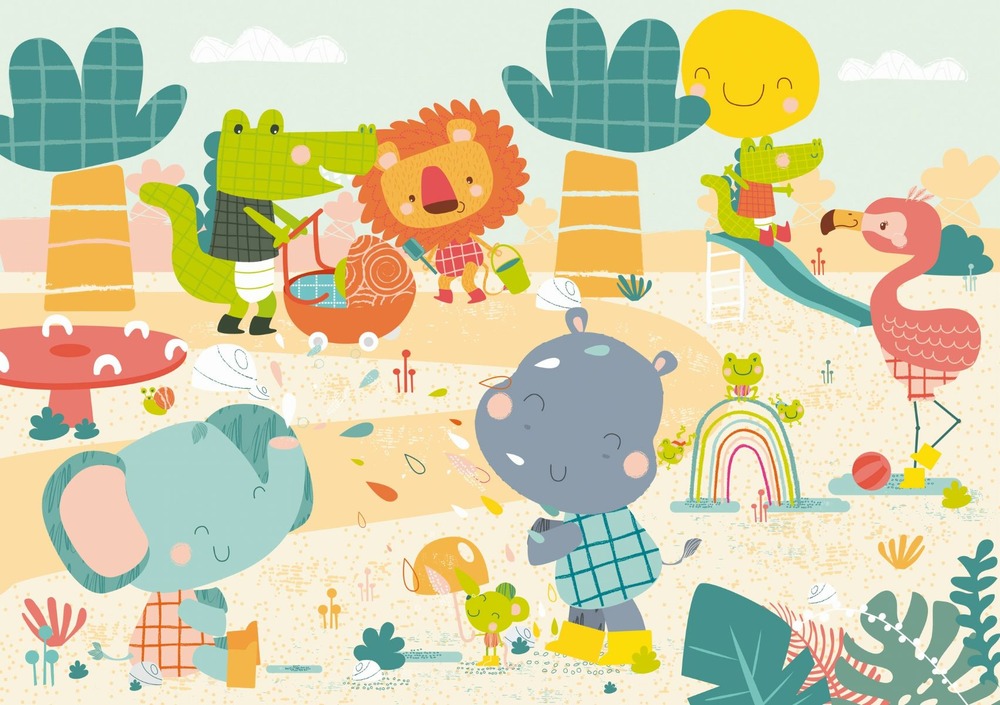 La savane s'amuse de motuelle