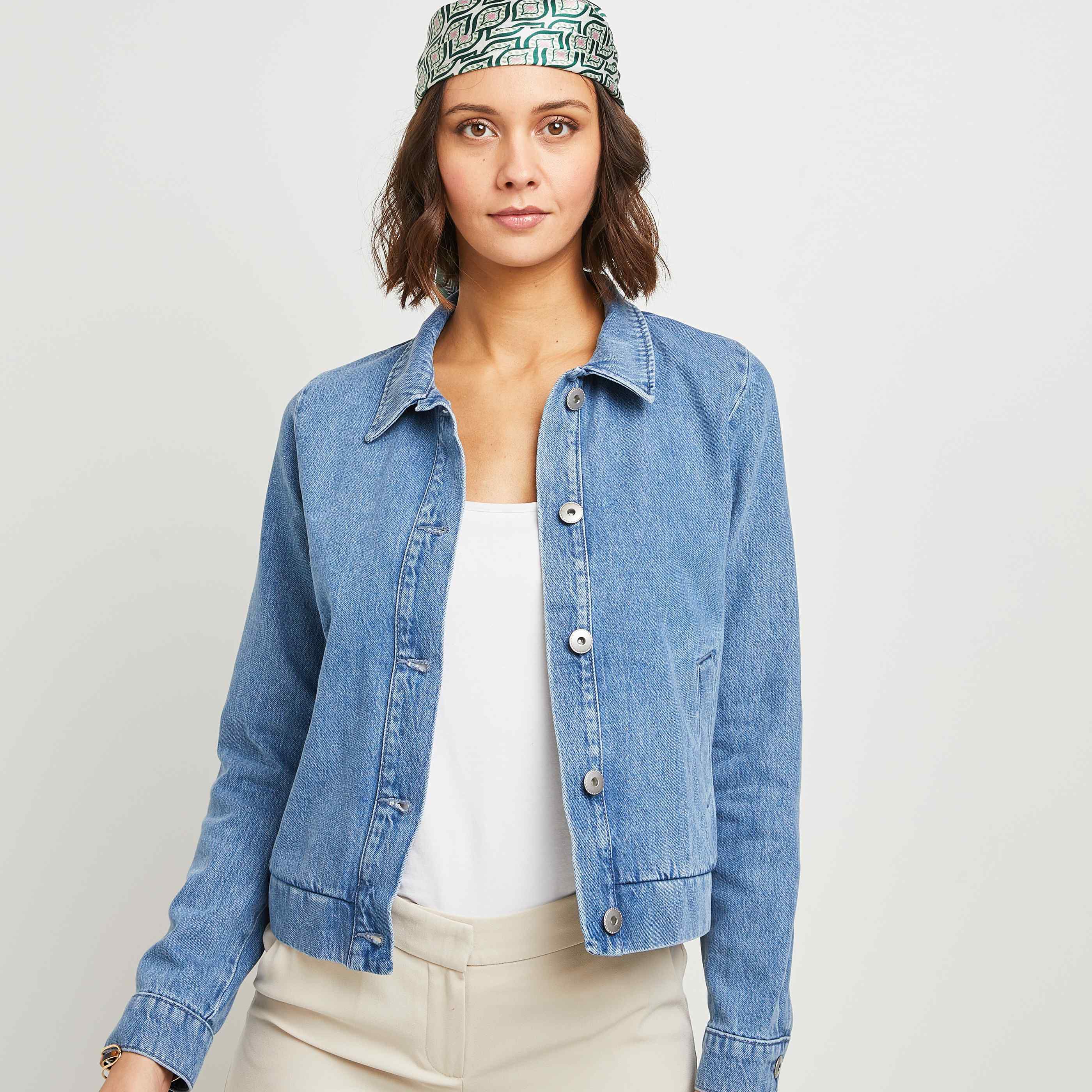 Veste en jean femme - LIGHT STONE