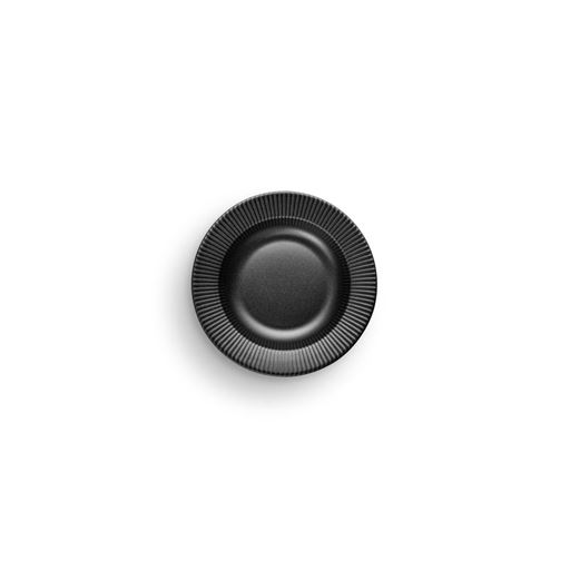 Eva Trio Legio Nova Dyb Tallerken, Black, Ø22 cm
