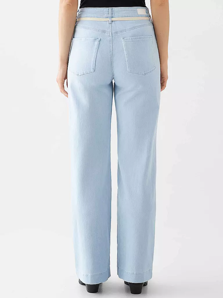 DAWN DENIM Jeans Wide FIt DEW hellblau