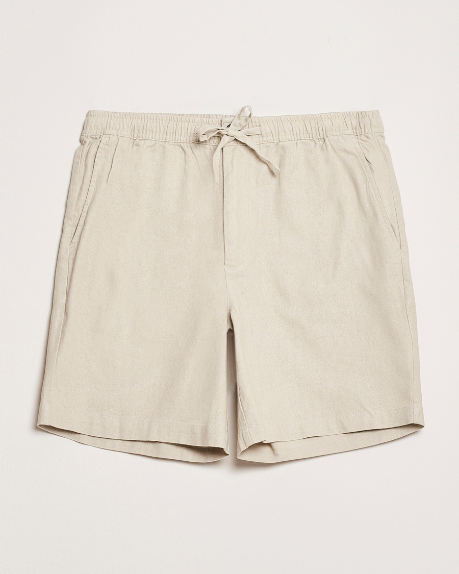 Barbour Lifestyle Cotton/Linen Relaxed Shorts Mist