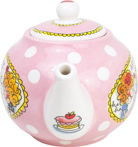 Blond Amsterdam theepot Even Bijkletsen Blah 1,5 L