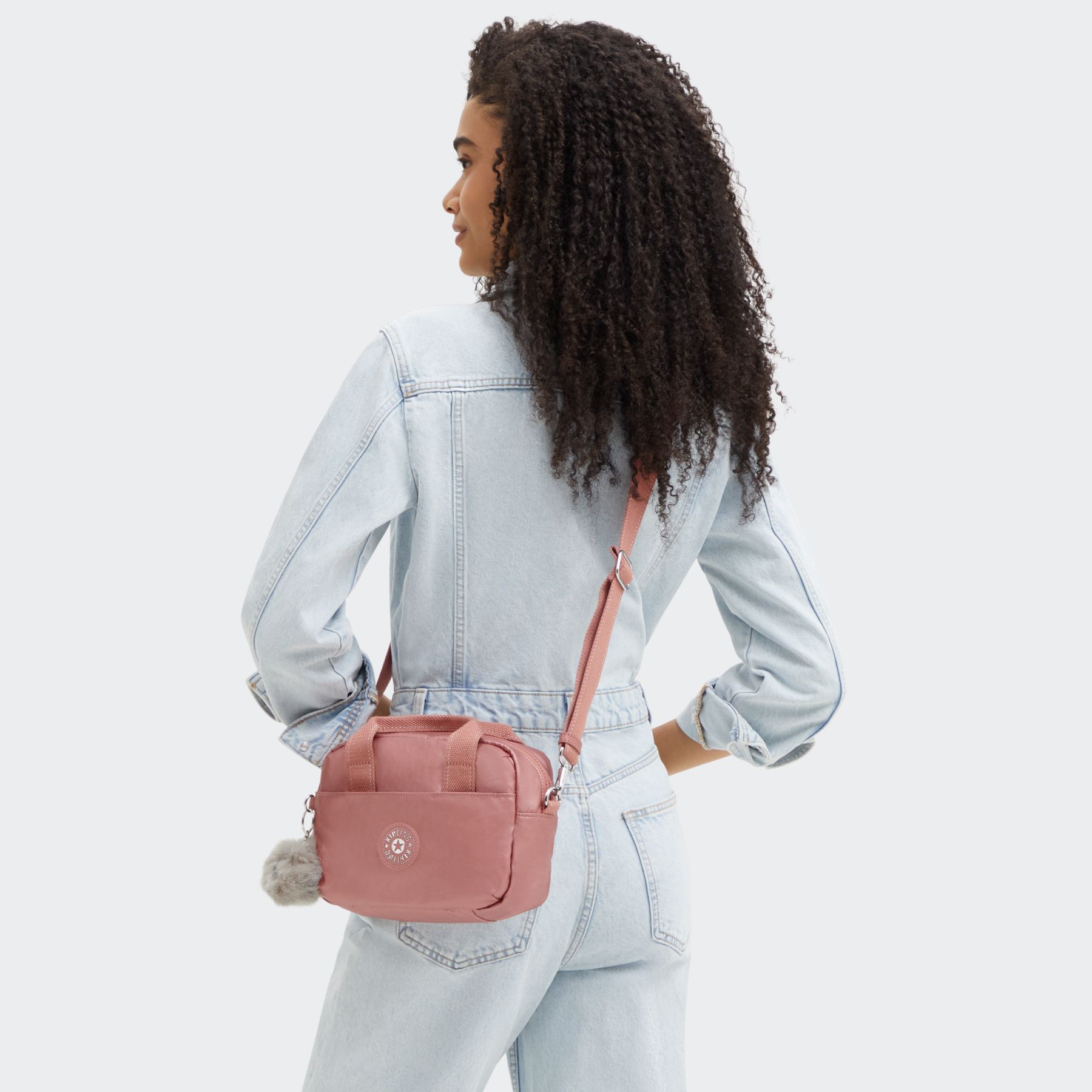 ANADI Petit sac à bandoulière avec sangle amovible - Metallic Maple