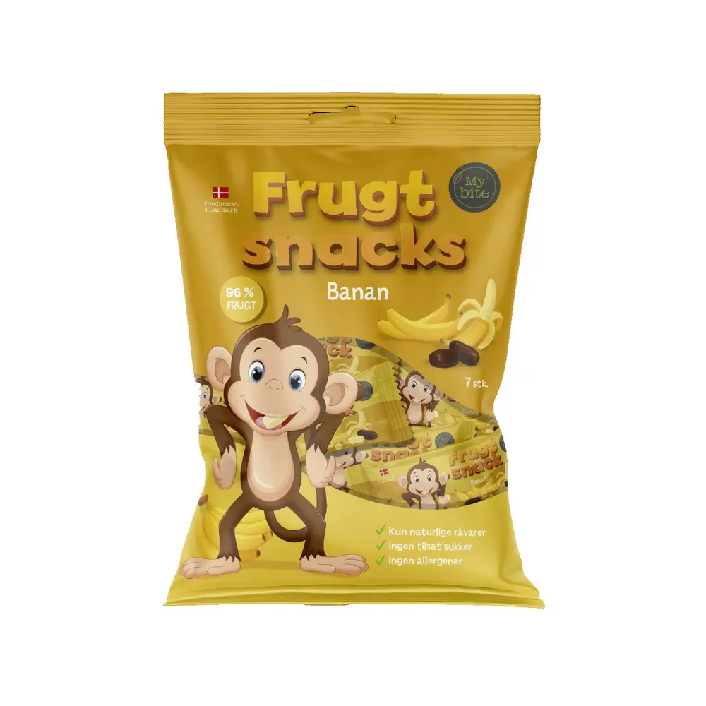 Nordthy Frugt Snacks Banan - 7 stk.