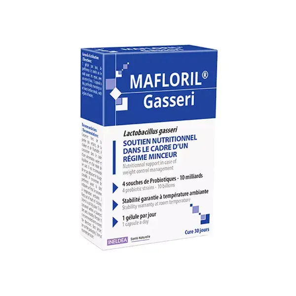 Ineldea Mafloril Gasseri 30 cápsulas
