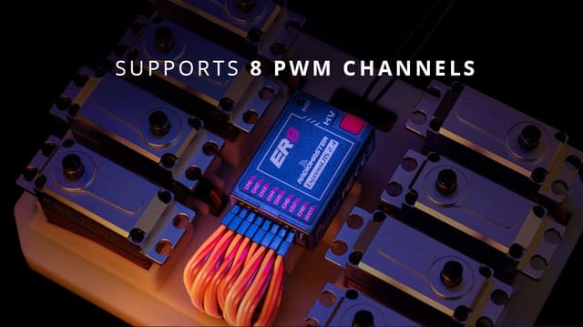 Radiomaster ELRS ER8 8ch PWM-modtager 2.4GHz