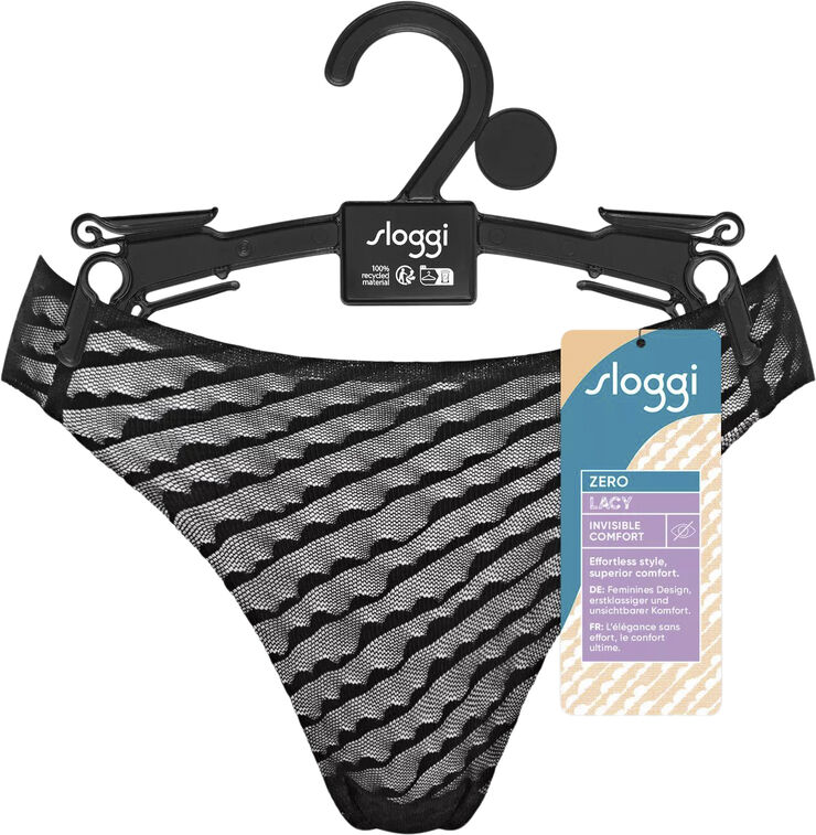 Sloggi sloggi ZERO Lacy H High leg Black