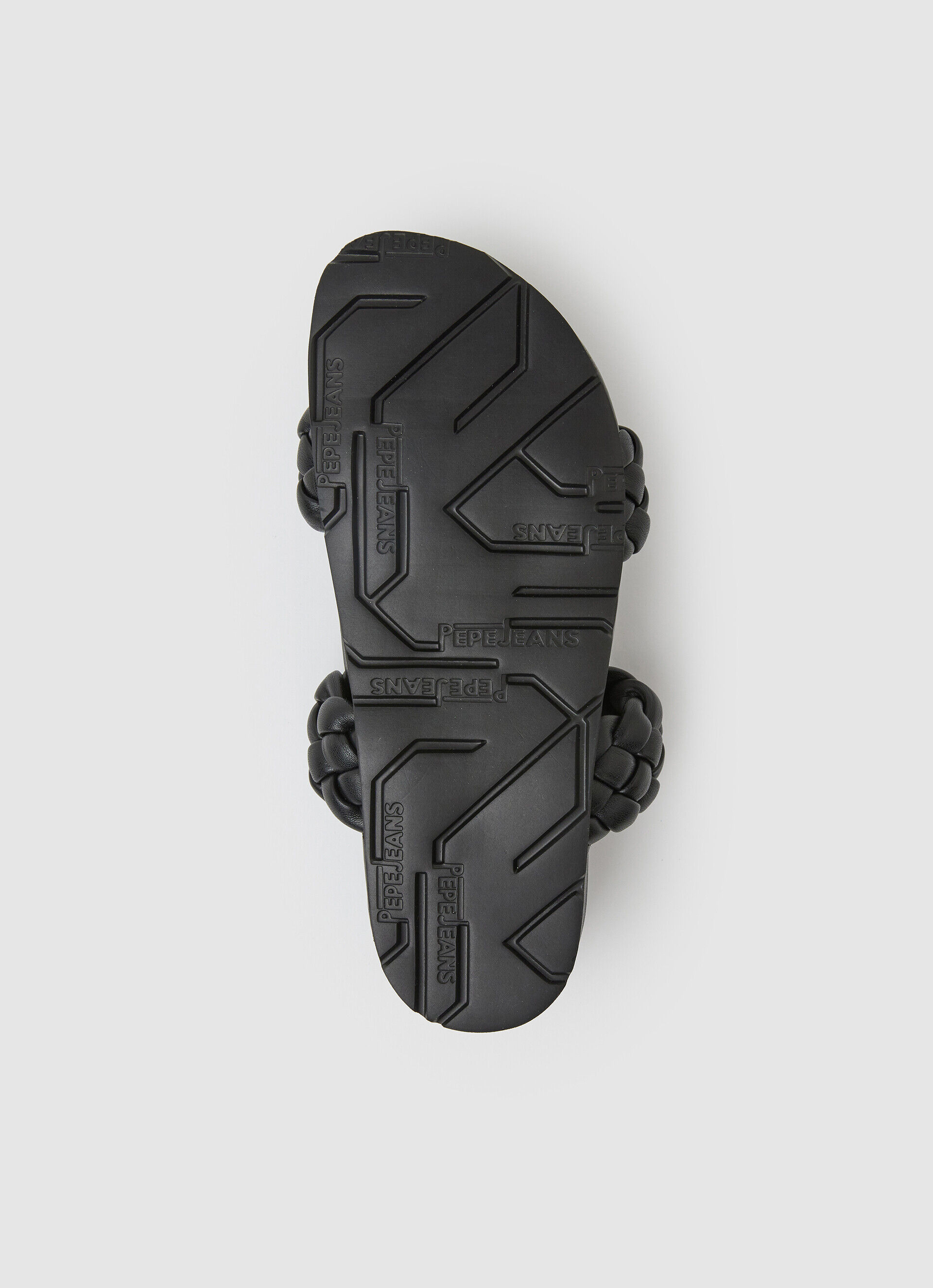 Sandálias anatômicas duplas OBAN - pretas
