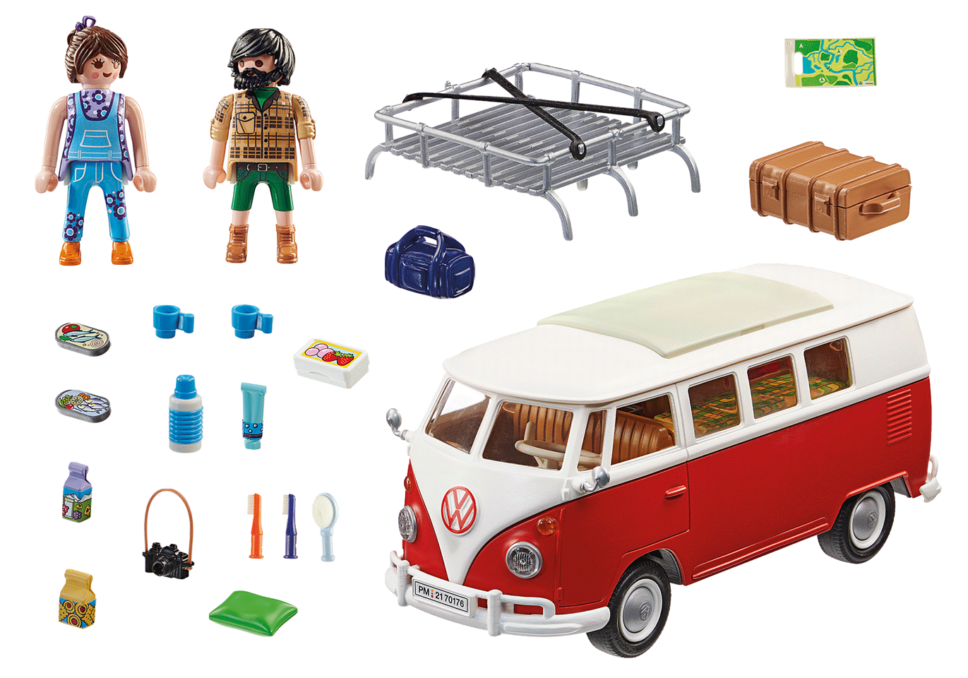 Playmobil - Volkswagen T1 Camping Bus (70176)