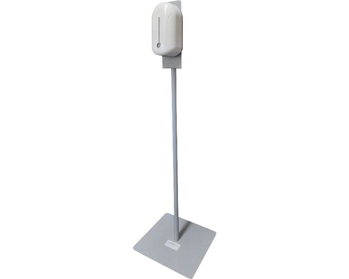 Hygiënestation desinfectiestandaard Light 130 cm incl. sensor desinfectiemiddeldispenser