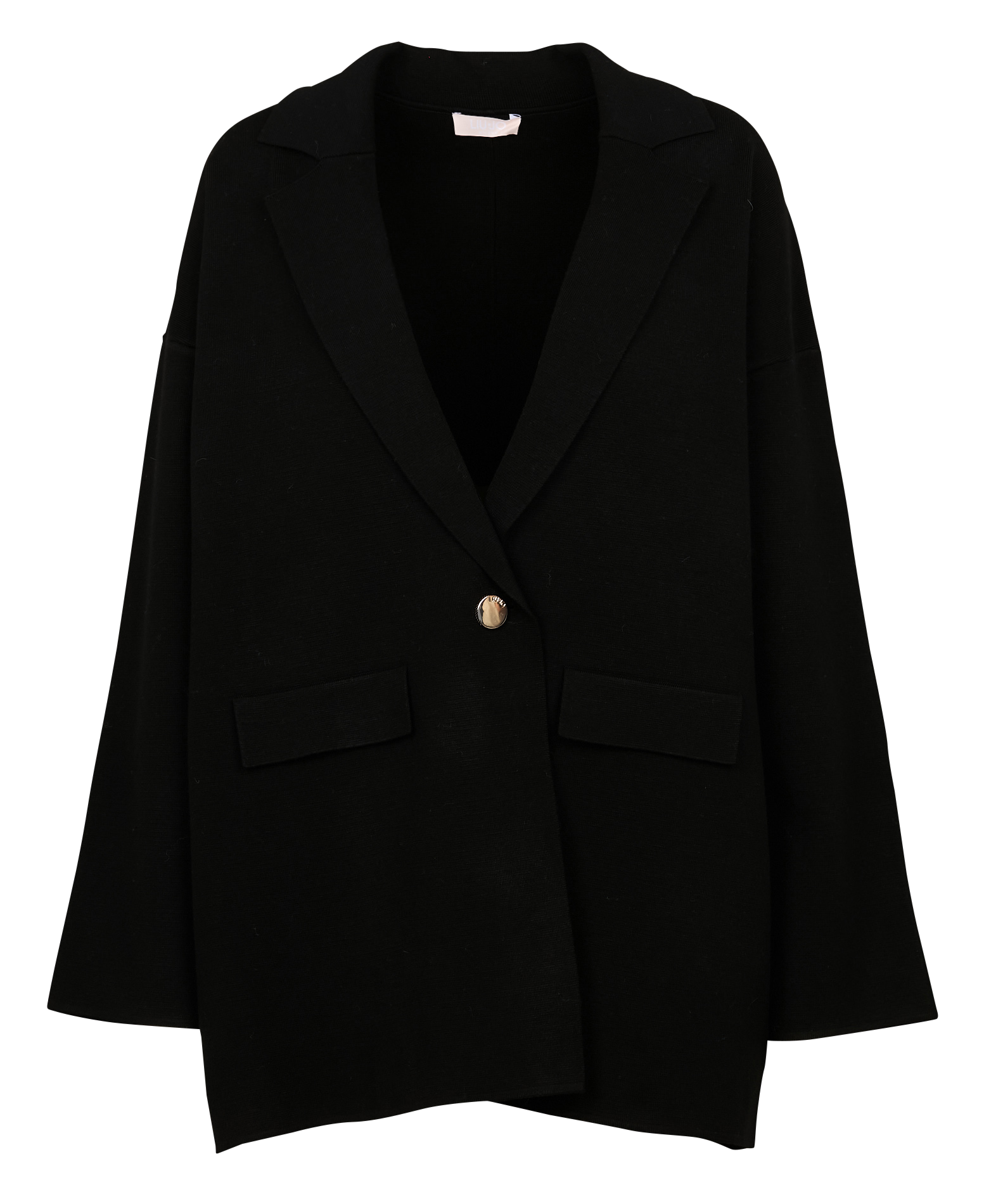 Veste de blazer droite | Noir