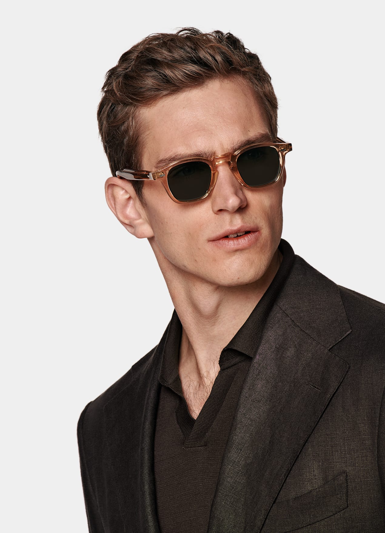 Costume Roma coupe Relaxed marron foncé