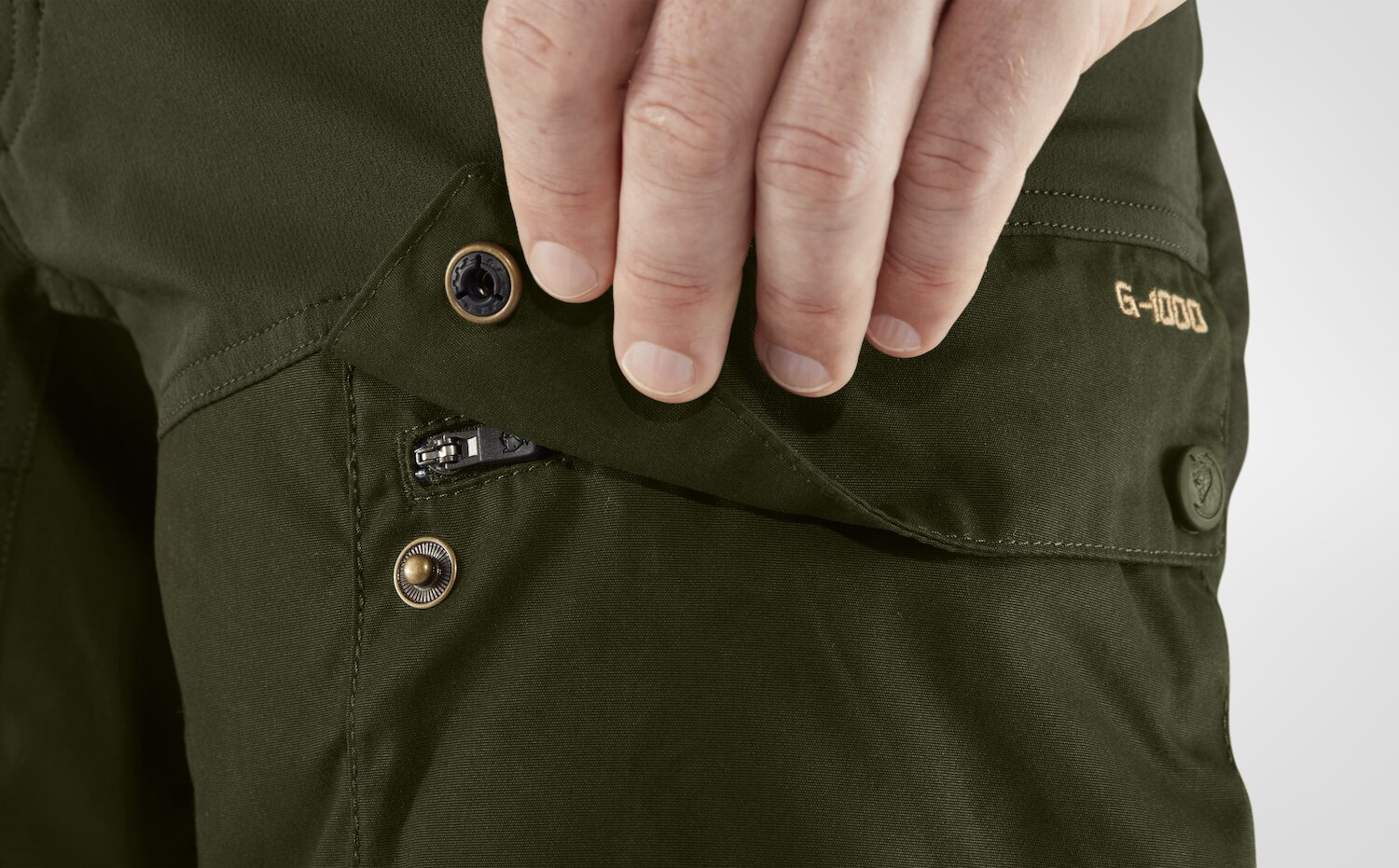 Fjällräven Lappland Hybrid Bukse, Herre<br>G1000 Silent Eco