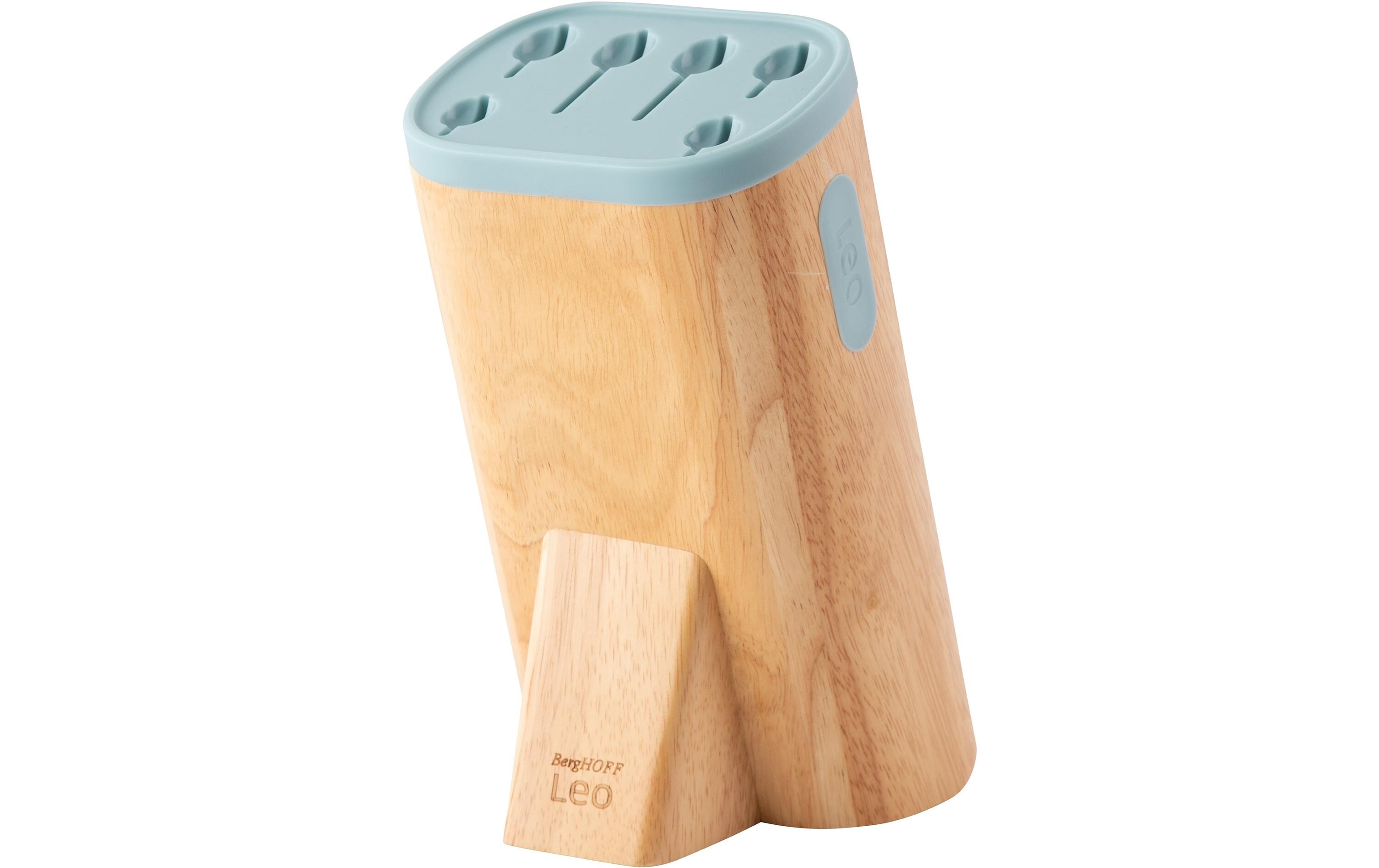 Messerblock-Set mit Messer Leo Slate 7-teilig, Grün7-tlg, Messerblock-Set Slate