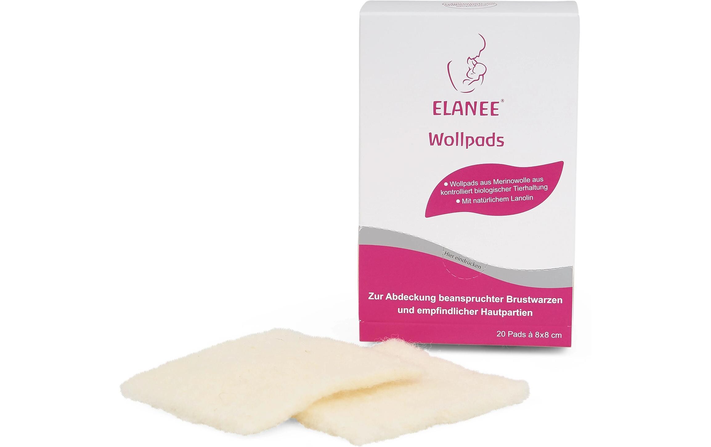 Brustpads Wolle 20 StückWollpads für stillende Mütter