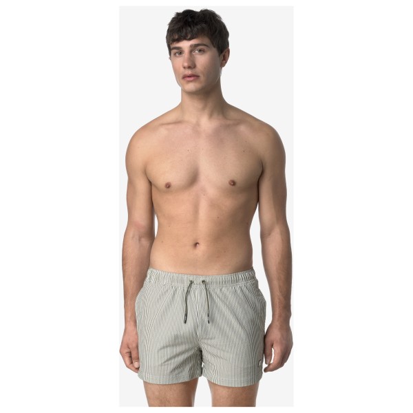 K-Way - Hazel Mid Stripes Beach - Short de bain
