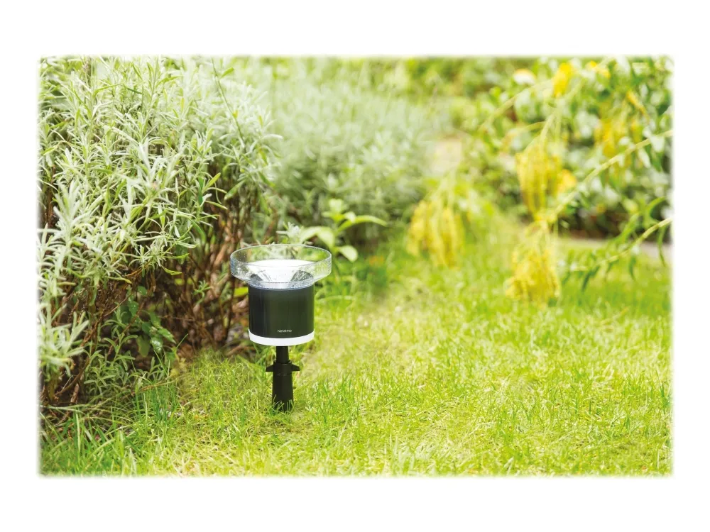 Netatmo NBU-NWS-NRG-EU Rain Pack - Vejrstation - trådløs - grå aluminium