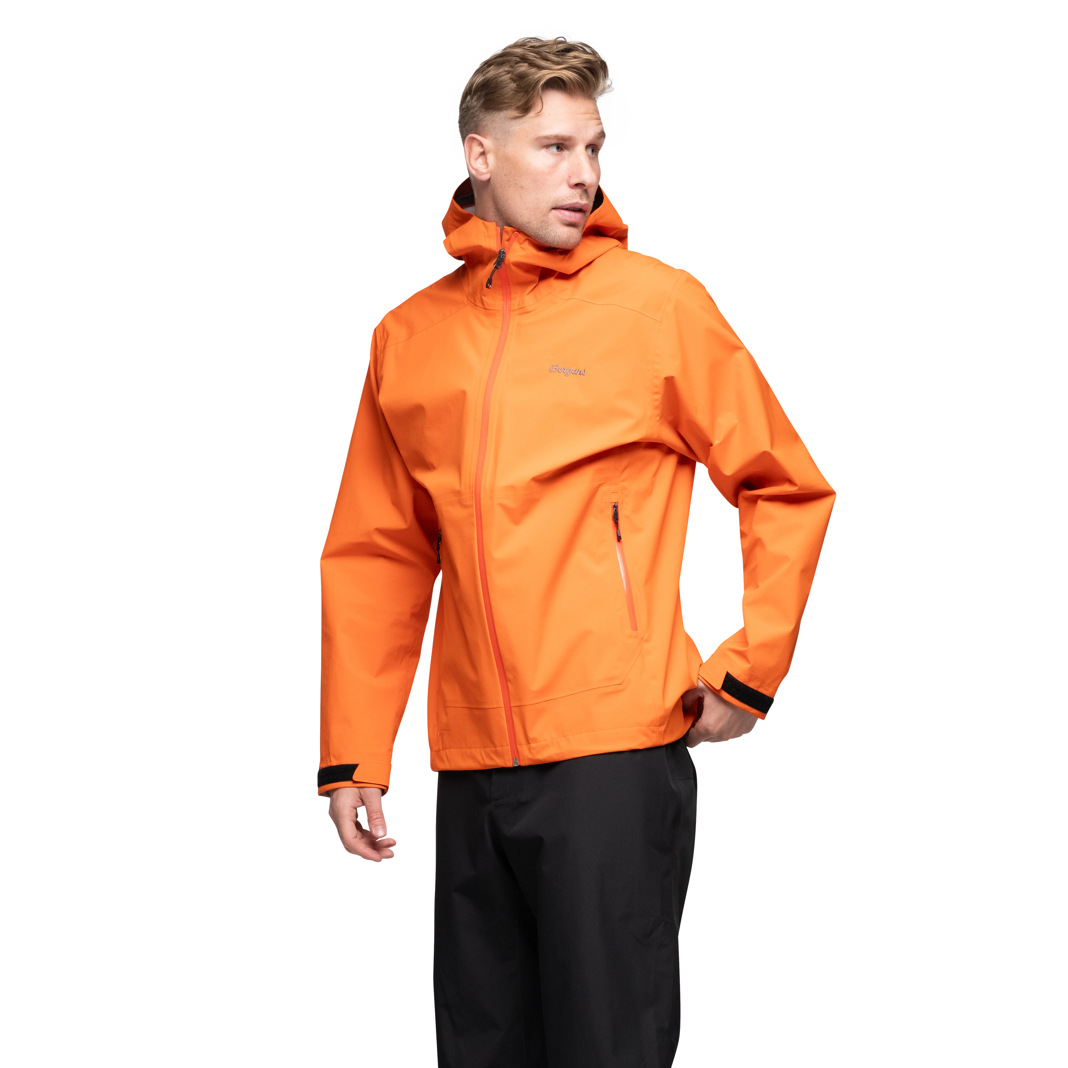 Essentials 3L Shell Jacket Men Alert Orange