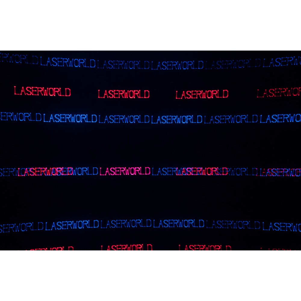 Laserworld CS-500RGB KeyTEX RGB laser en tekst projector