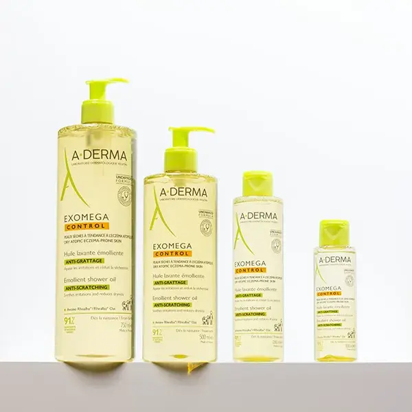 Óleo de Limpeza Emoliente Anti-Arranhão A-Derma Exomega Control 200ml