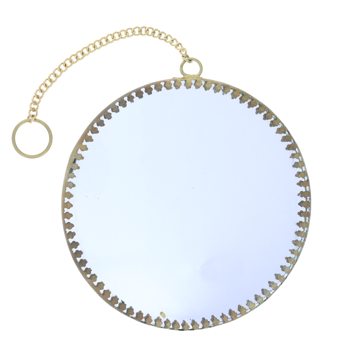 Petit miroir rond Atelier jasmin
