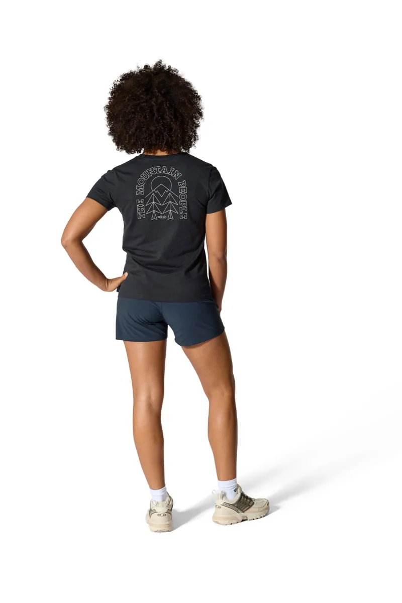 Rab Tuku Cirque Tee Wmns Beluga