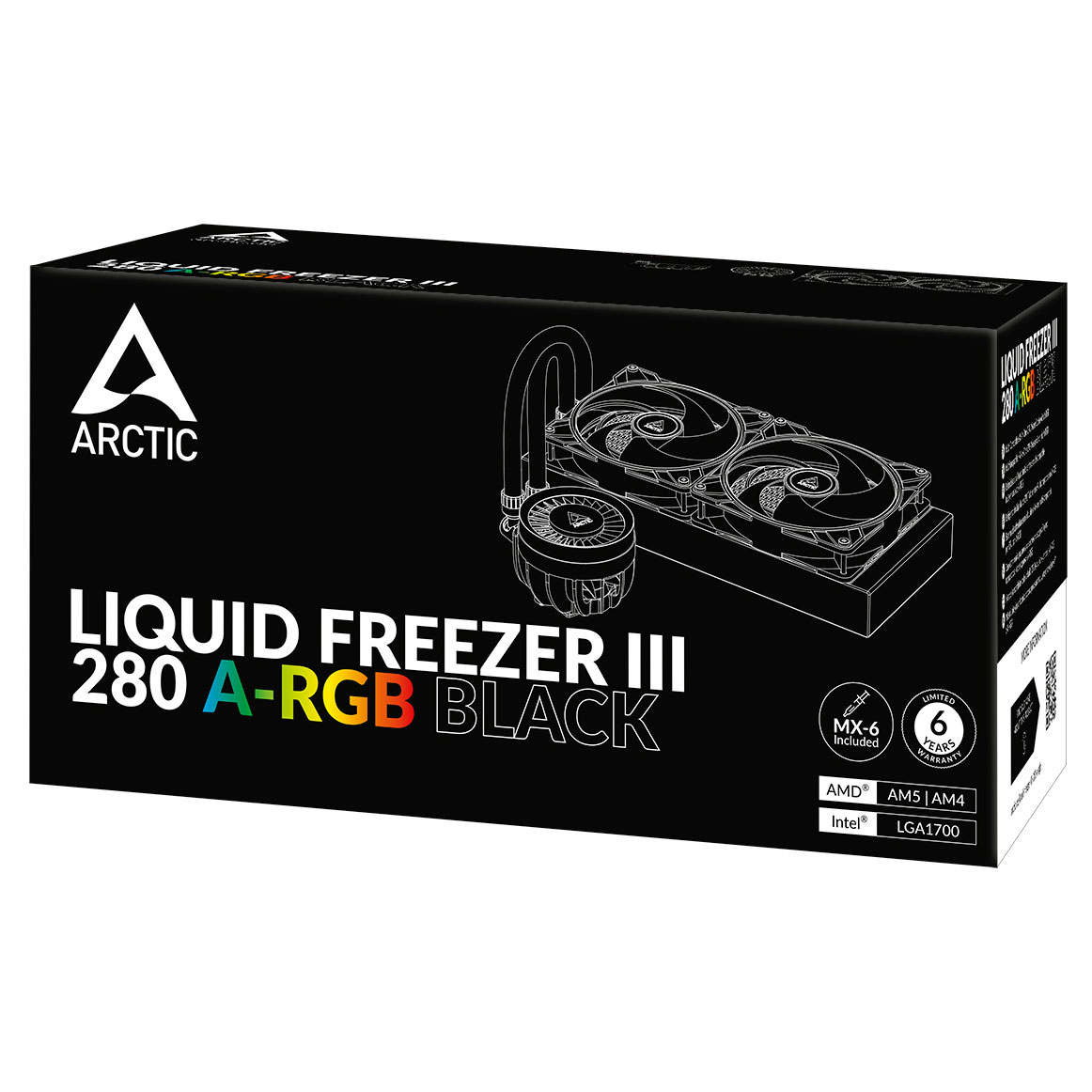 Arctic Liquid Freezer III 280 A-RGB (Noir)