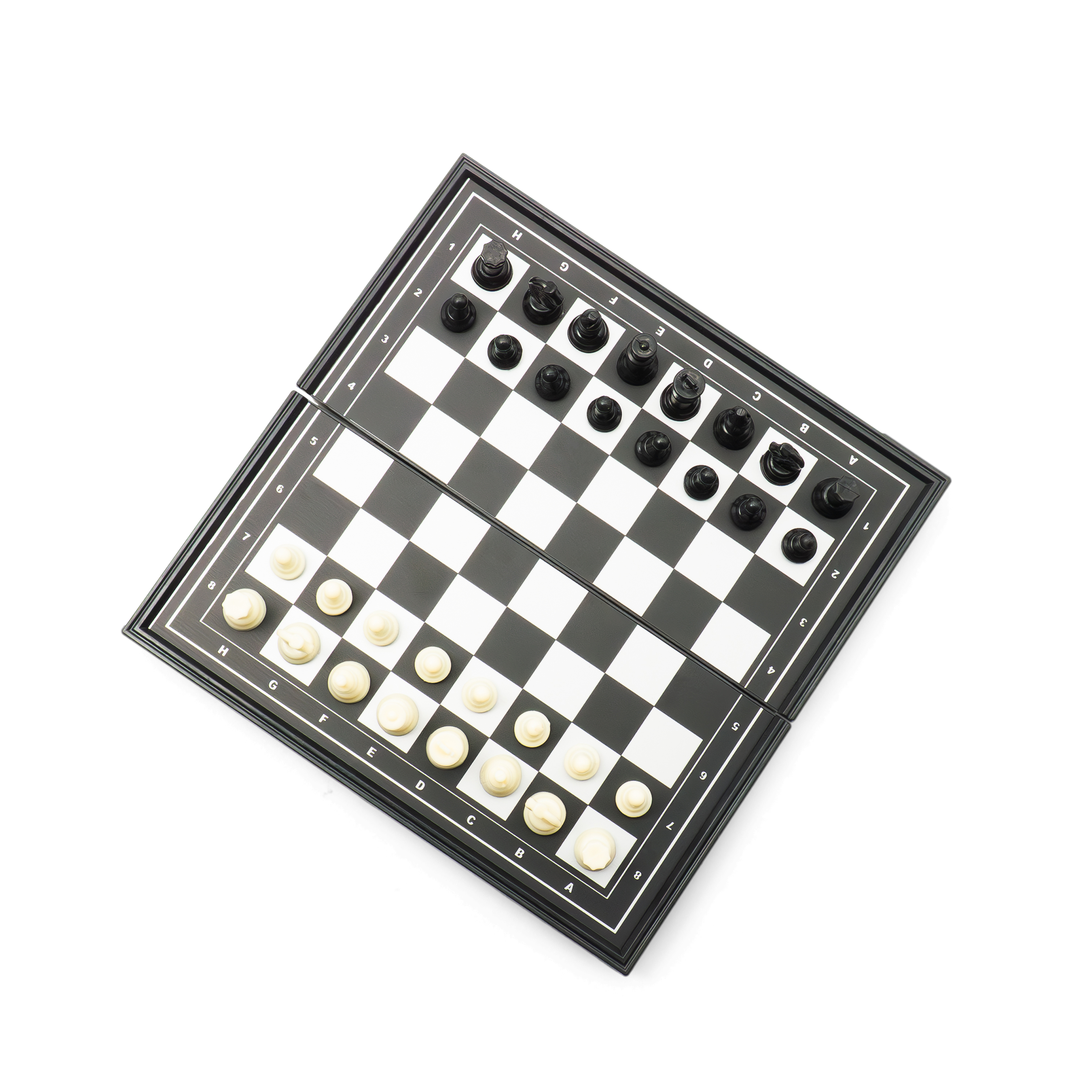 (20x20cm) Magnetisches Schach Brettspiel Chess Gesellschaftsspiel Faltbares Reise Schachbrett