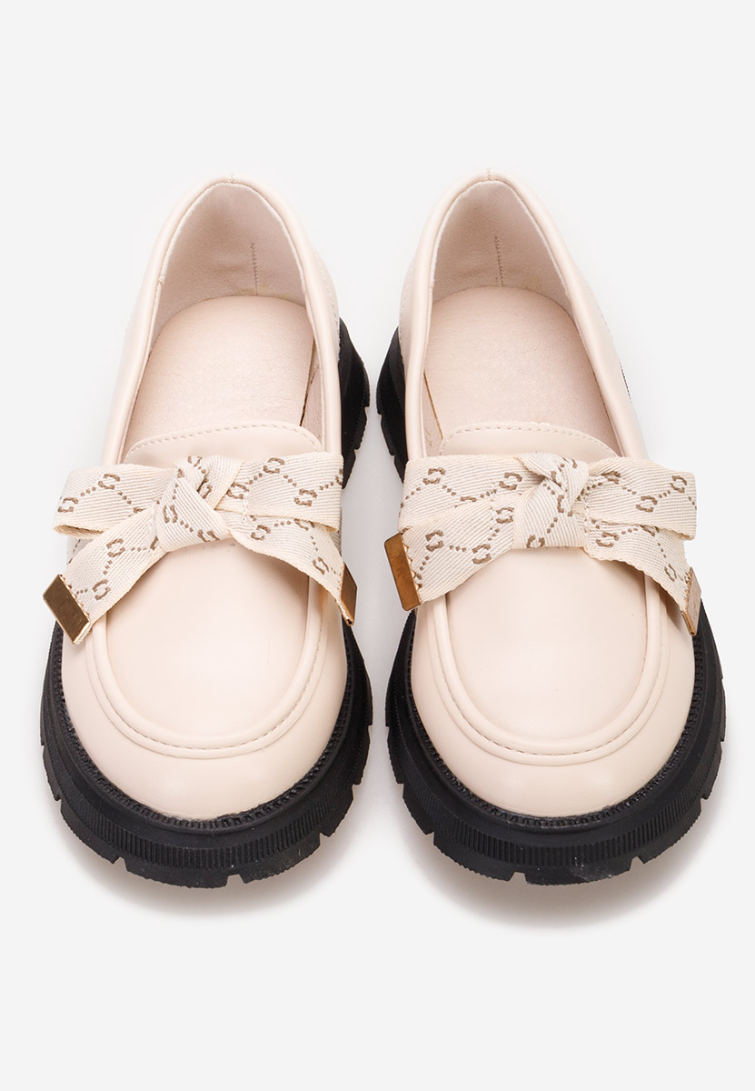 Mocassins filles beige Sophy