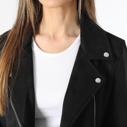 Veste Biker Femme Jose Noir