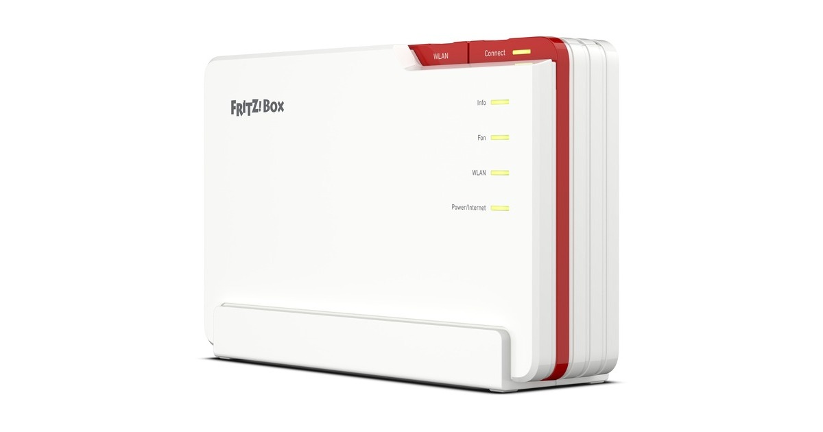 FRITZ!Box 5690 Pro Edition International router  (Wit/rood, Mesh Wi-Fi)