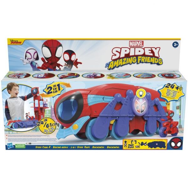 Hasbro Spidey and his Amazing Friends Aracnomóvel - HASF3721