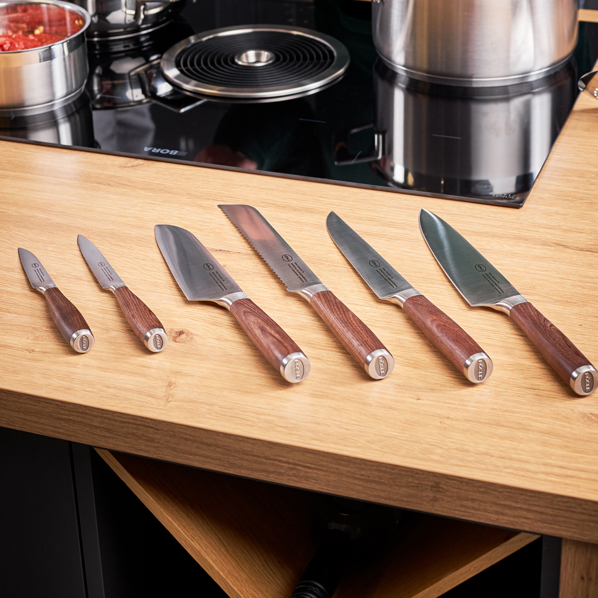 Brotmesser Masterclass mit Wellenschliff 20 cm