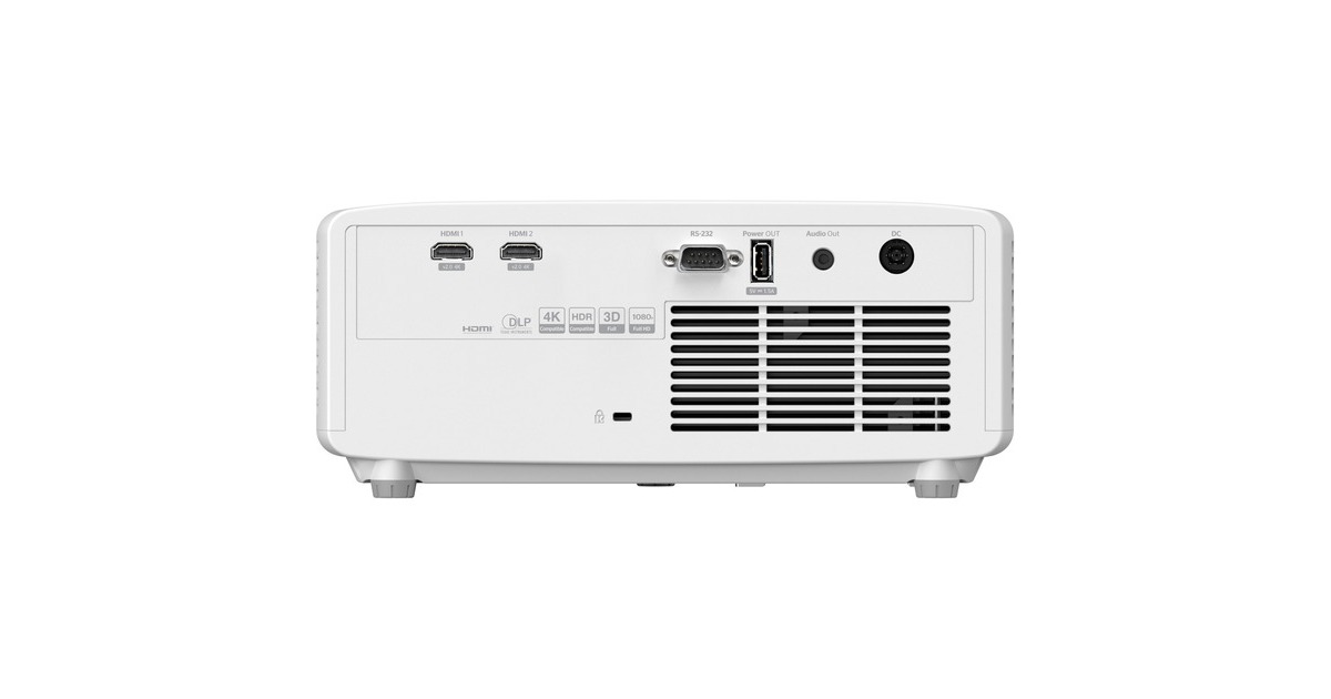 OptomaHZ40HDR Compacte Full HD laserprojector met hoge helderheid  (Wit, 4000 ANSI Lumen, voor thuisgebruik)