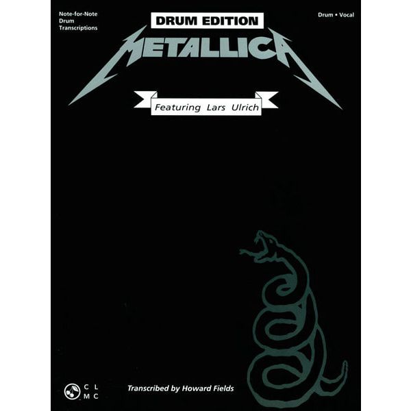 Cherry Lane Music Company Metallica Black Album (DR)
