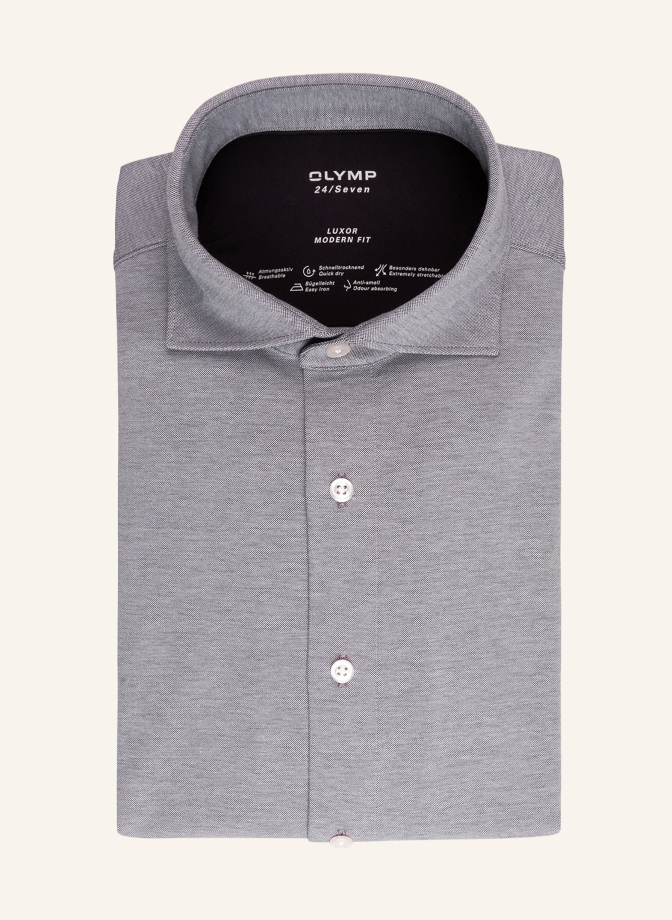 OLYMP Jerseyhemd Luxor 24/Seven modern fit