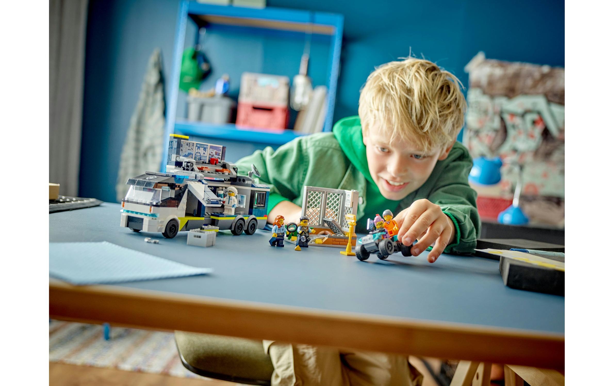 LEGO® Spielbausteine »Polizeitruck mit Labor 60418«