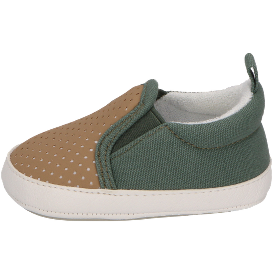 Sterntaler Babyschuh Farbmix mattgrün