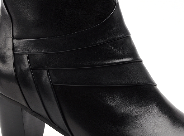 Regarde le ciel boots bottine talons femme sonia 78 noir