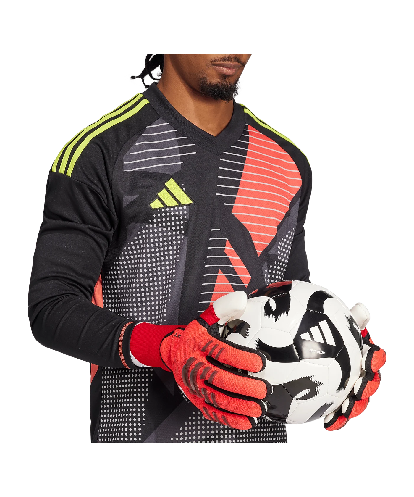 adidas Predator Pro FS Pure Victory Torwarthandschuhe Rot