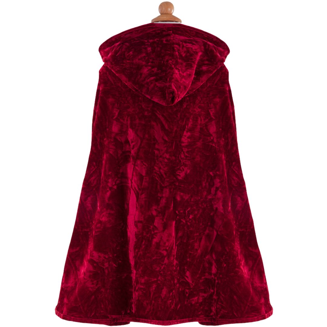 Great pretenders verkleedcape roodkapje velvet - 3-4 jaar