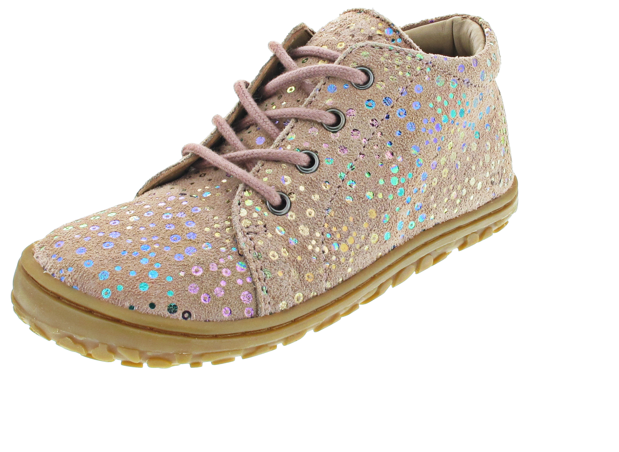 Lurchi Nani 1 Barefoot Lauflernschuh rose