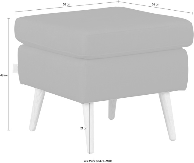 Home affaire Polsterhocker »Sallito« die kleinere Version von 