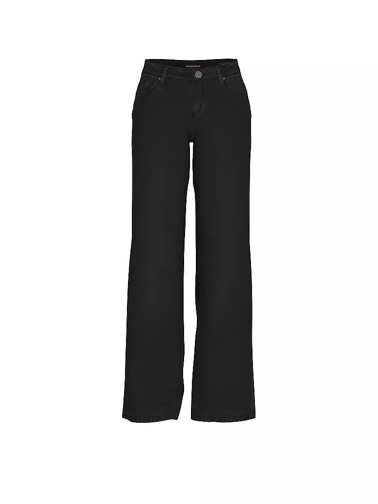 GUESS Jeans Wide Leg  schwarz
