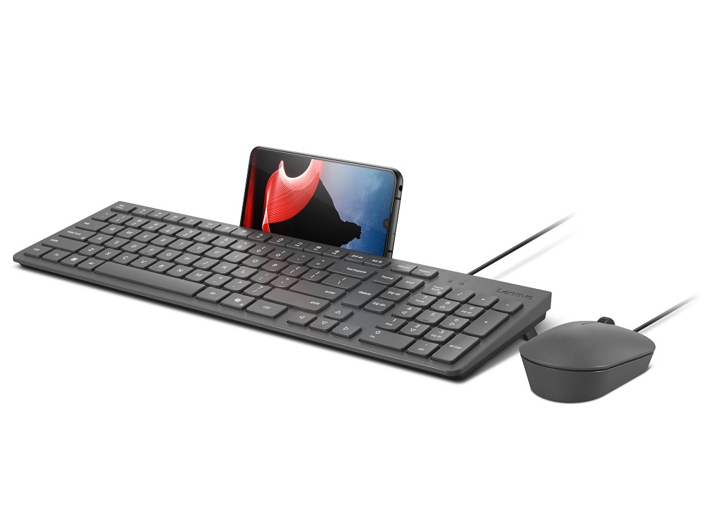 TECLADO   RATO COM FIO LENOVO 310 USB-A PRETO