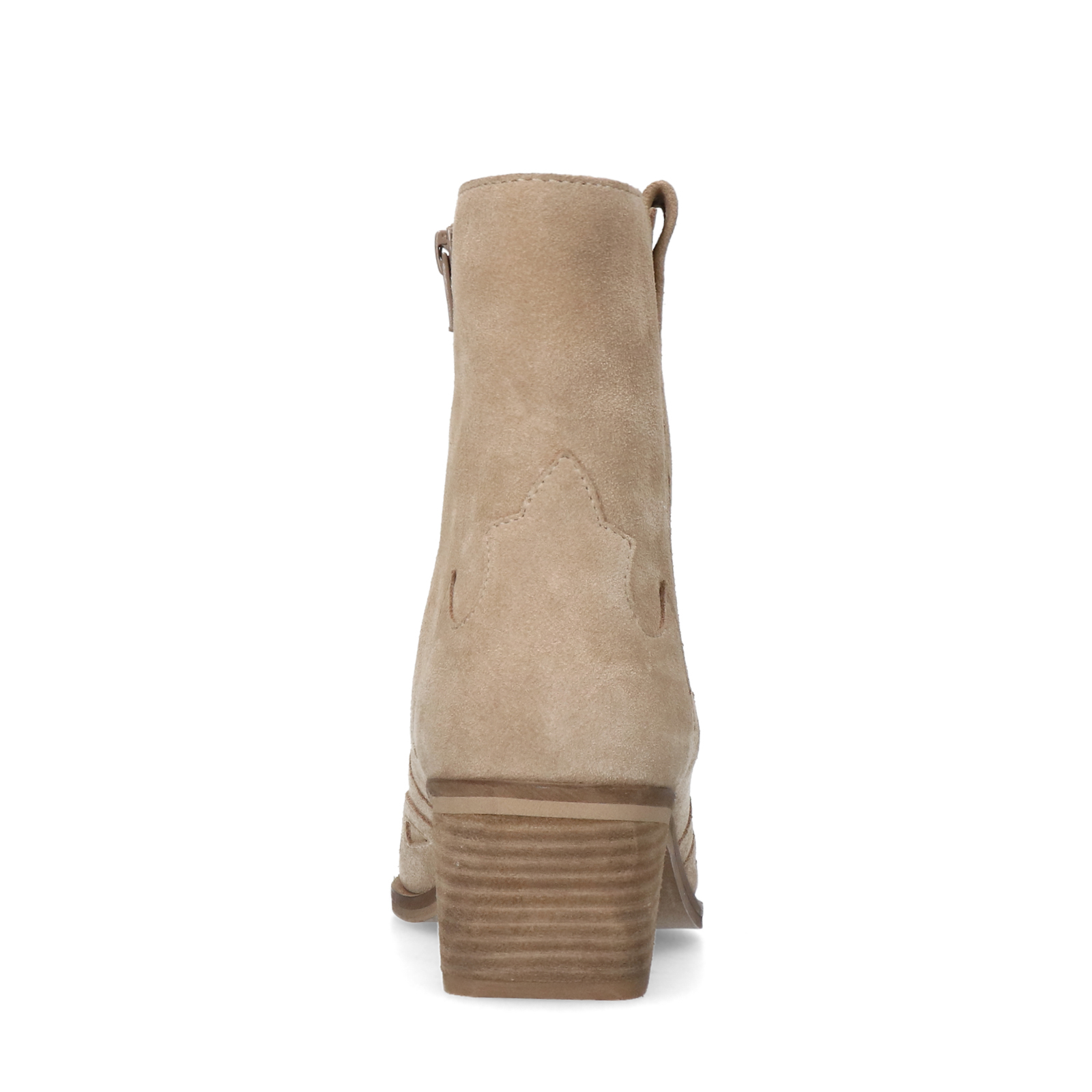Beige suède cowboylaarzen