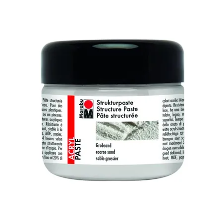 Marabu Strukturpaste, Grobsand 814, 225 ml