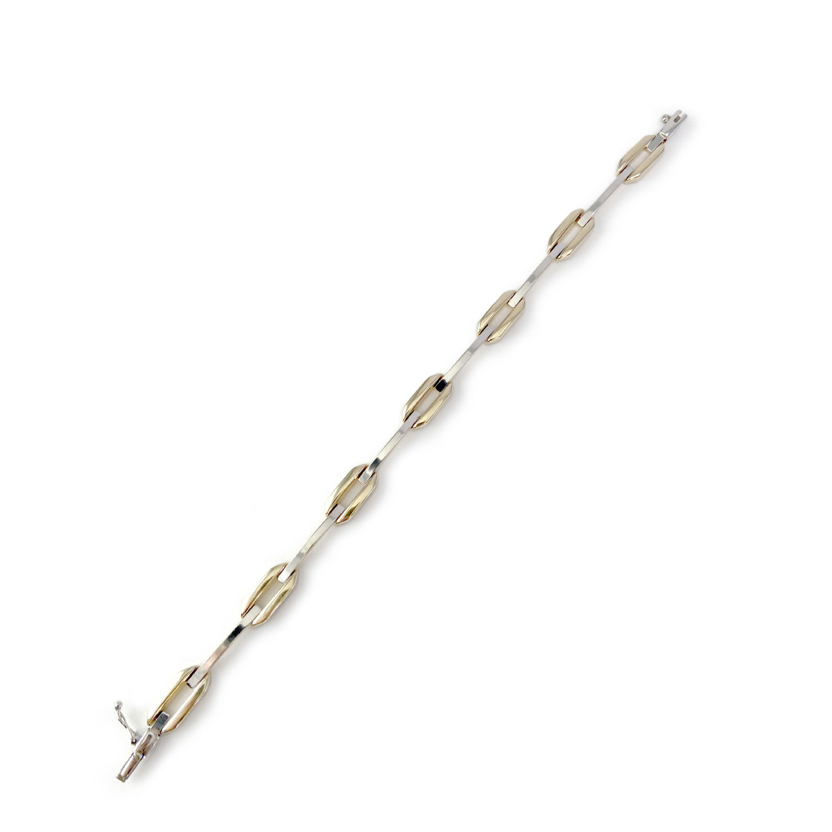 Bracelet d'occasion 2 ors 750 19 cm