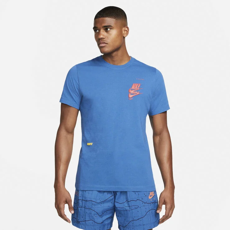 Nike Sportswear T Shirt Blå