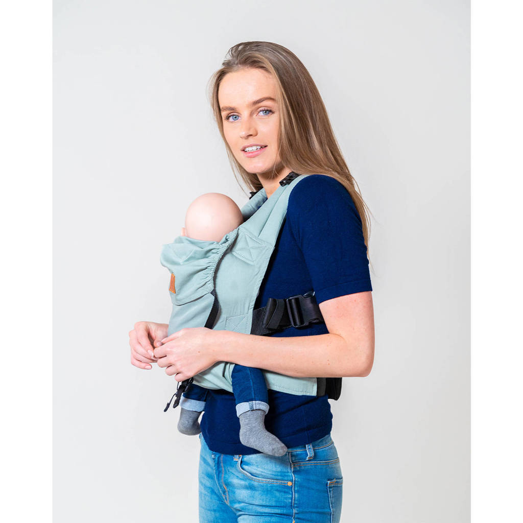 Click Carrier Classic draagzak Minty Grey